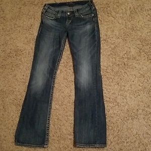 👖Woman's Silver Pioneer Jeans